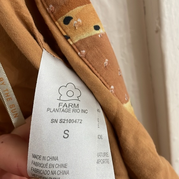 FARM RIO Women's Twice the Prints Wrap Midi Skirt Size S In Tropical Print - Picture 8 of 9